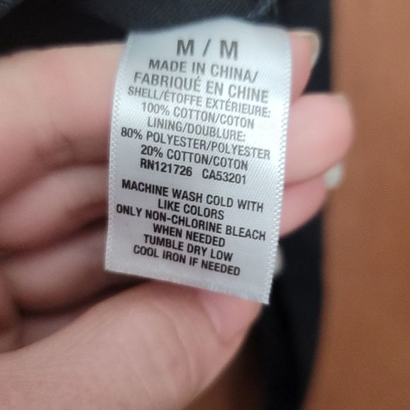 𝅺BLACK prince &fox jacket. Size medium - Picture 5 of 8